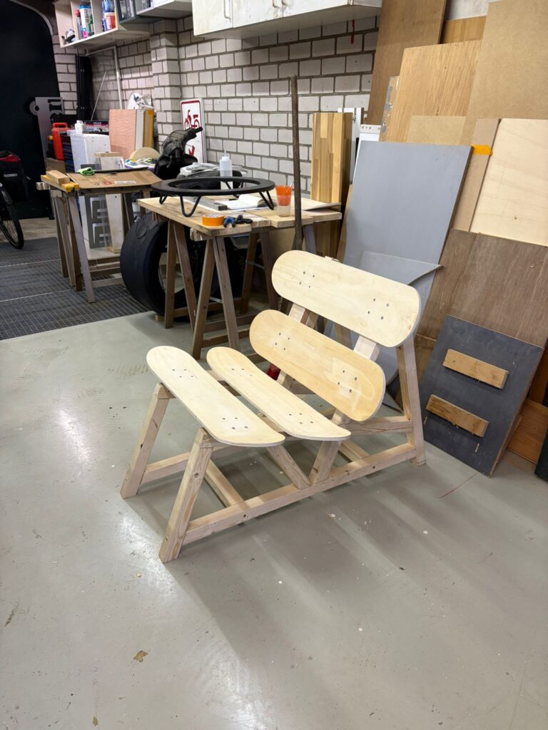 skateboard stoel